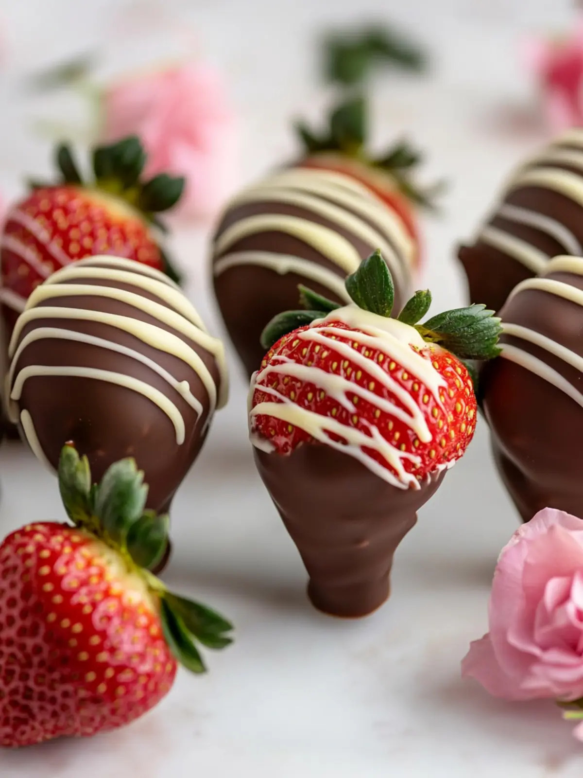 Mother's day chocolate strawberries recipe