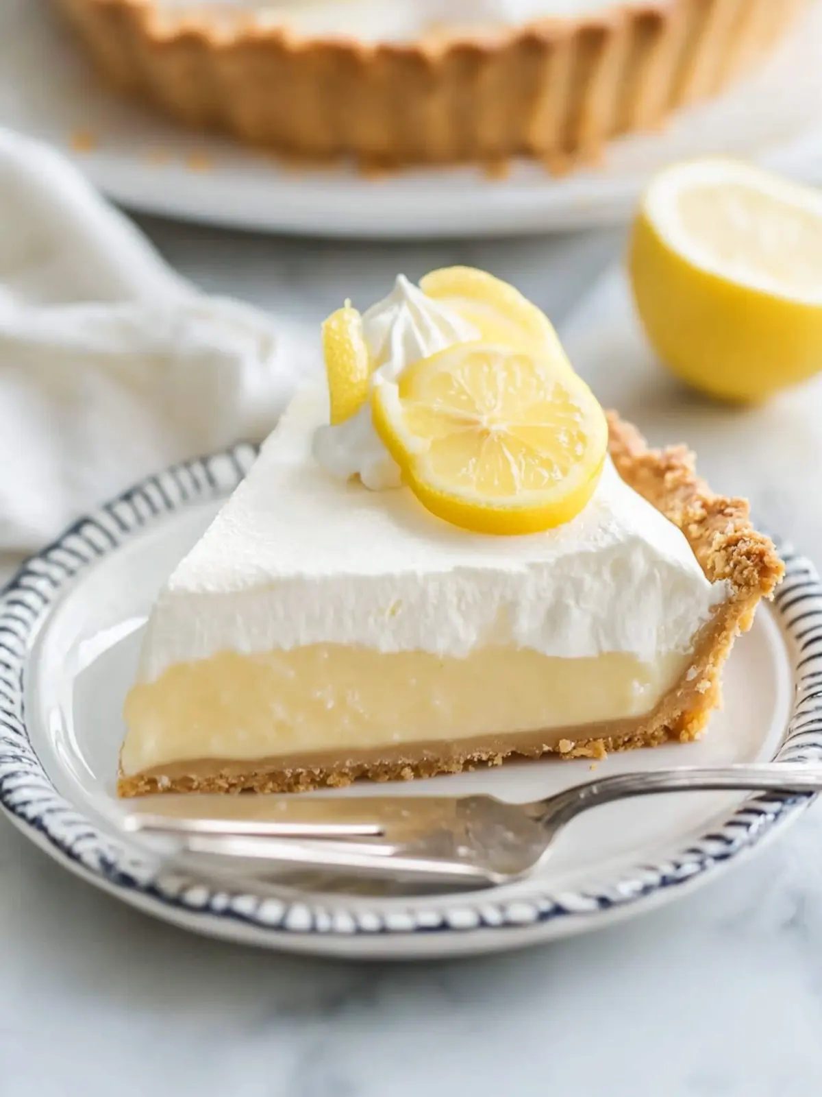 Lemon icebox pie recipe