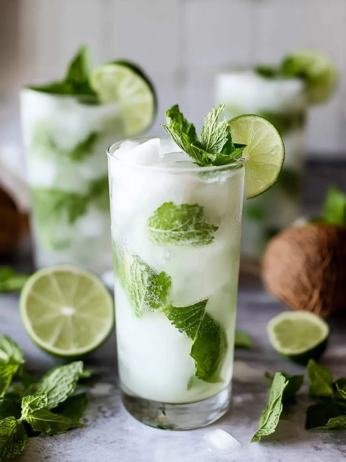 Coconut mojito recipe