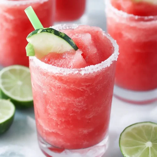 Watermelon slushie recipe