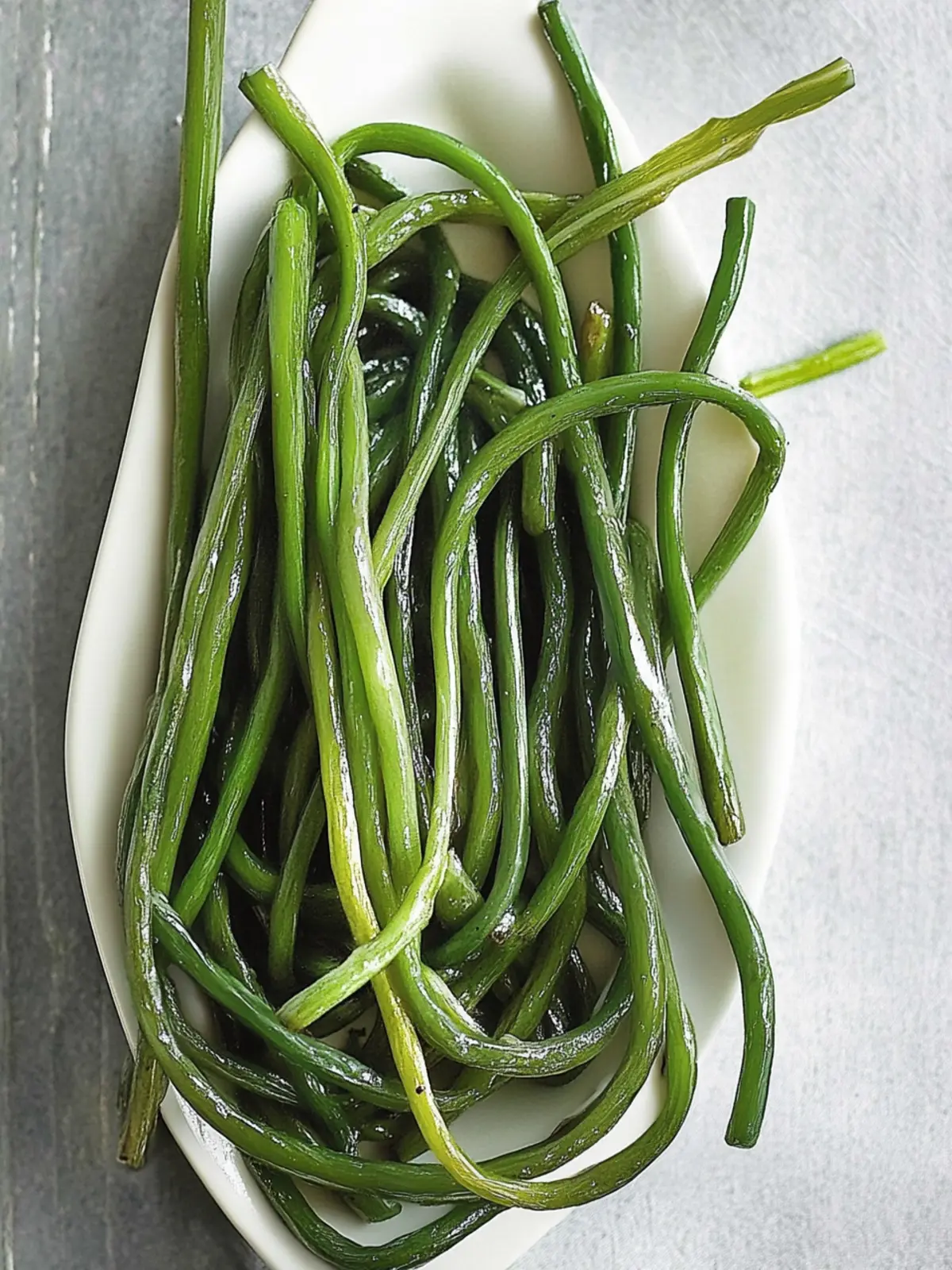 Garlic scapes recipe