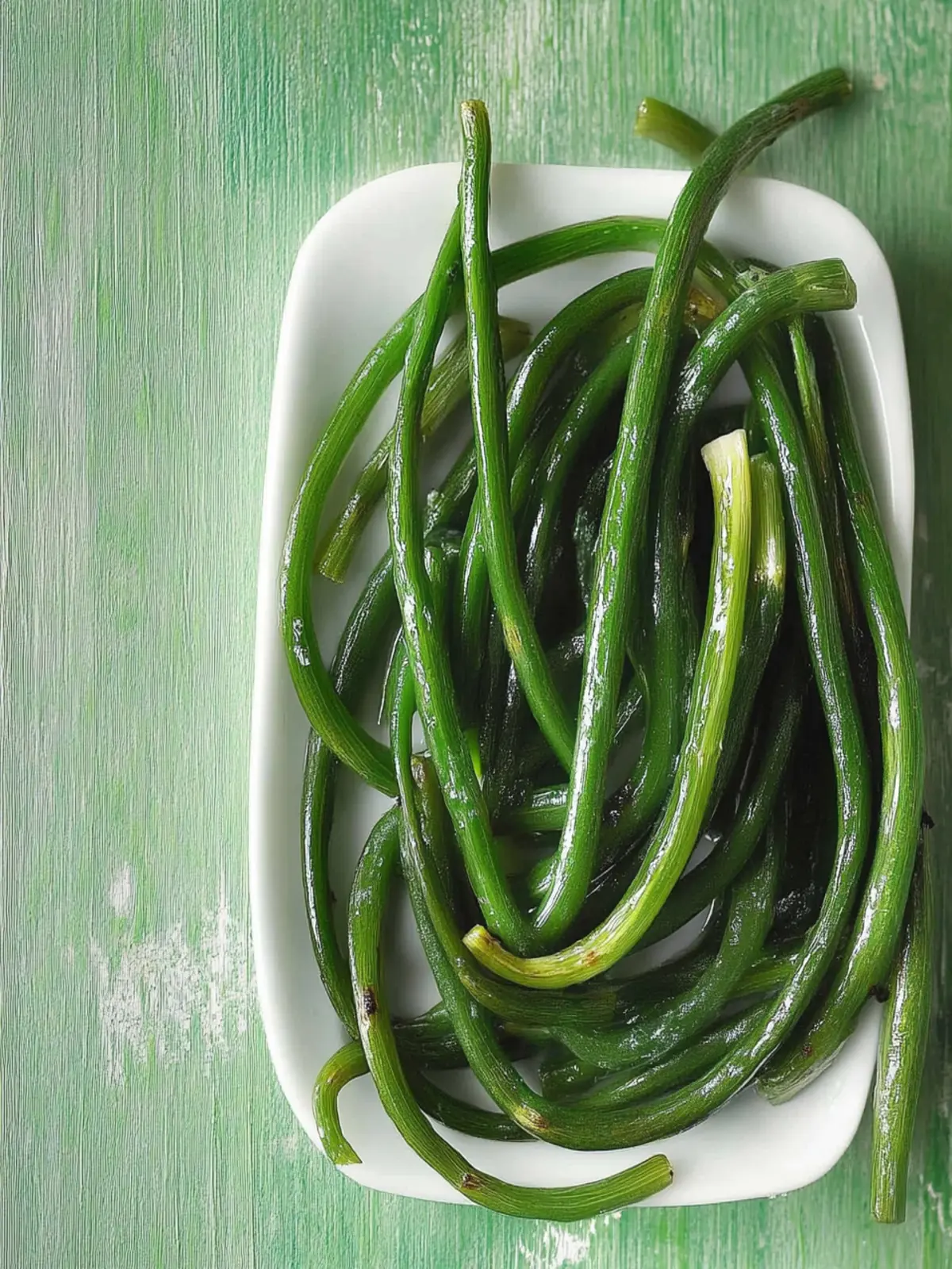 Garlic scapes recipe