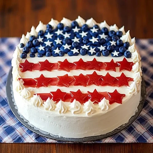 Stars and stripes cake recipe