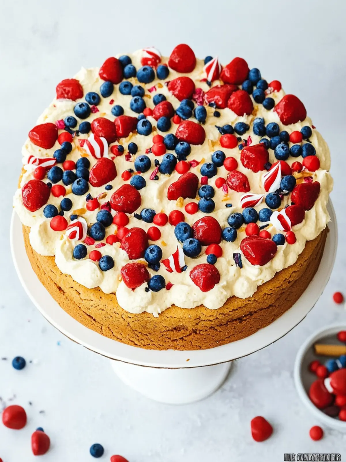 4th of july cookie cake recipe