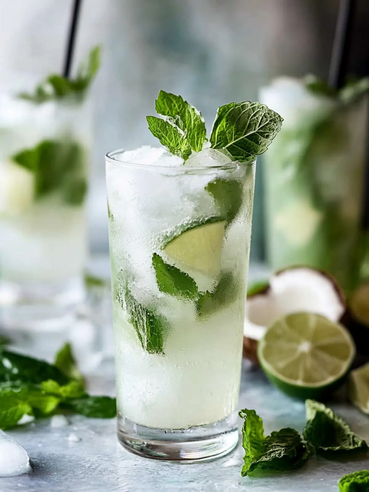 Revitalize Your Day with This Easy Coconut Mojito Recipe
