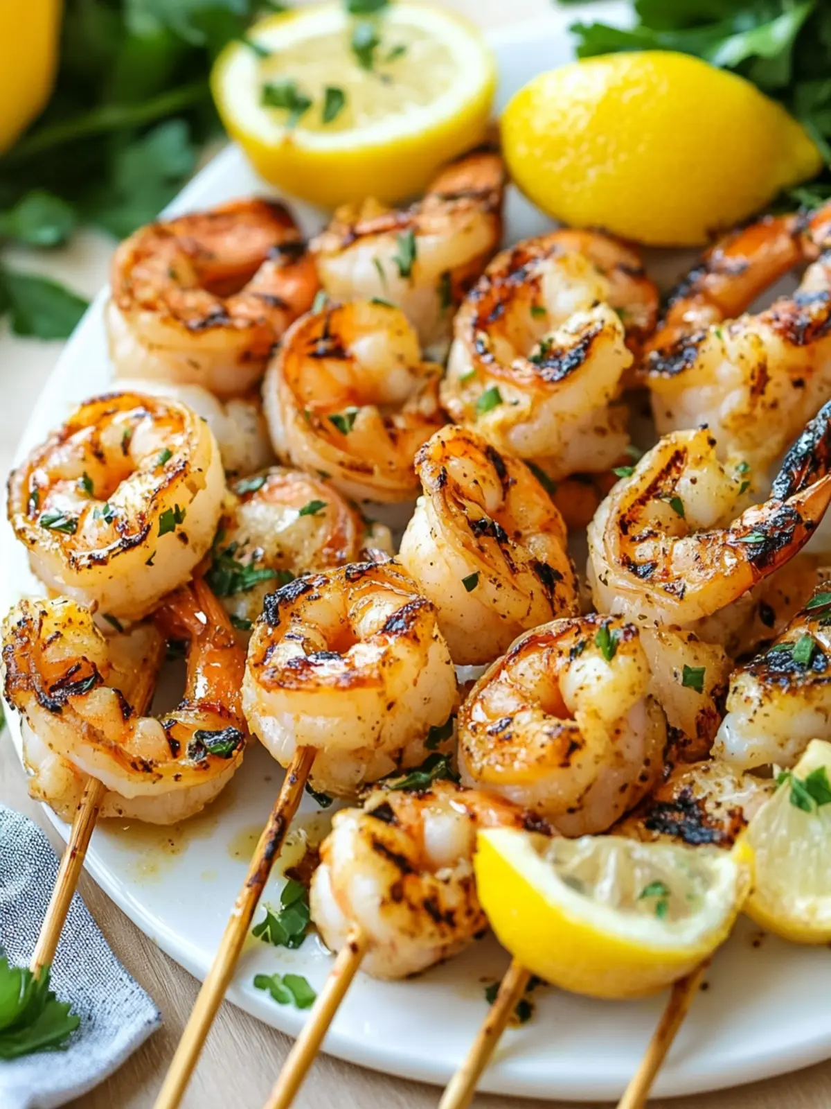 Savory Grilled Shrimp Skewers Recipe for Easy Home Cooking