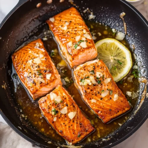 Whiskey glazed salmon recipe