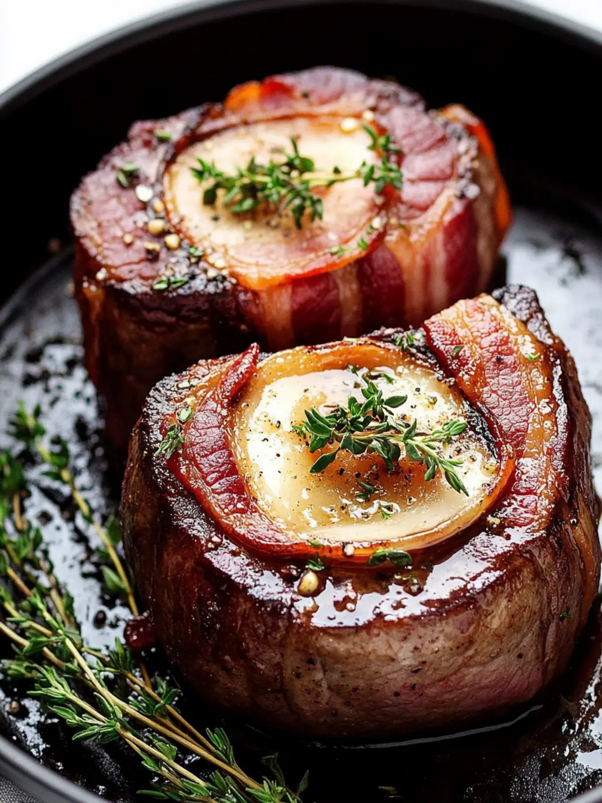 Bacon wrapped filet mignon recipe