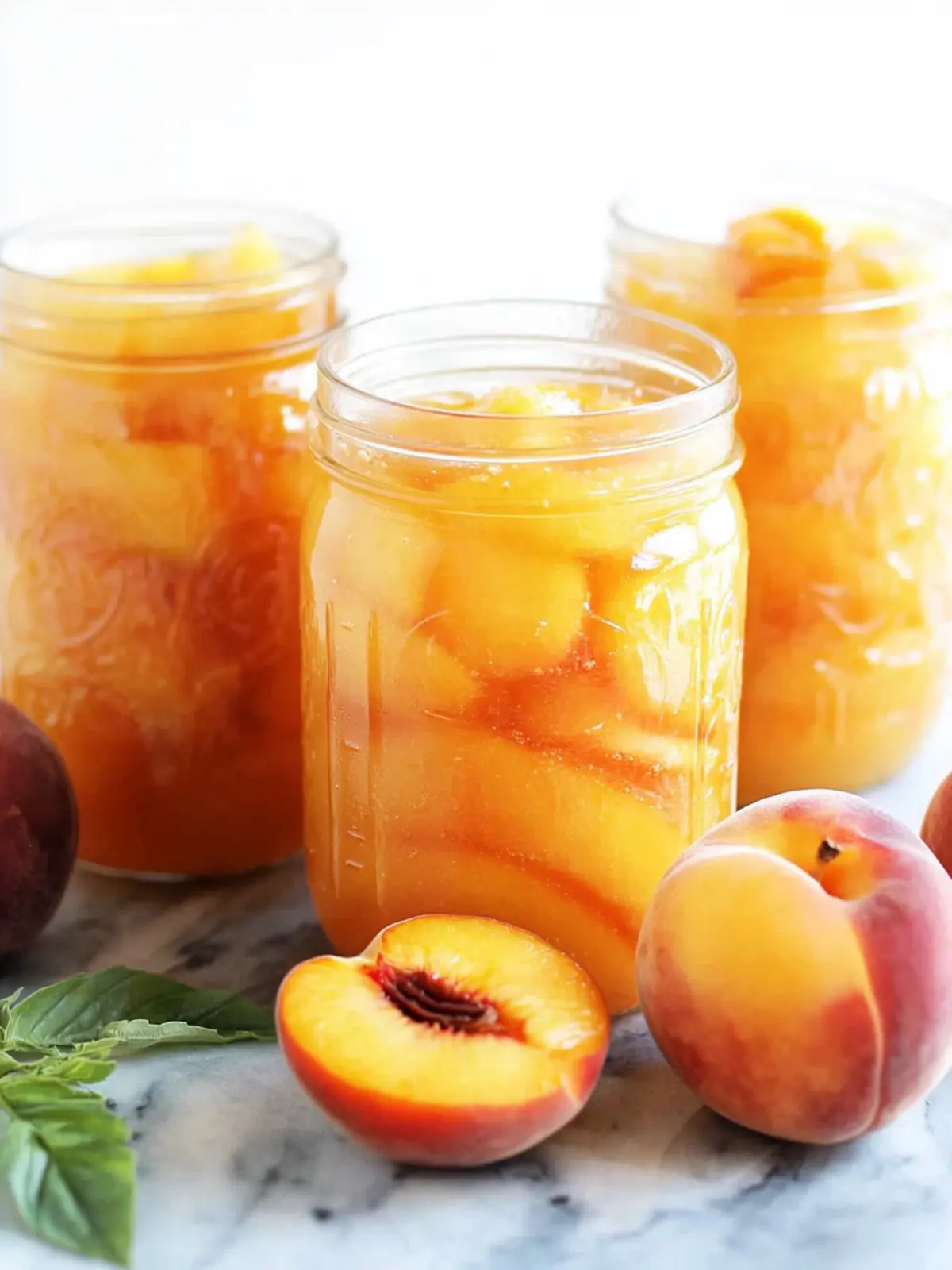 Canning peaches recipe