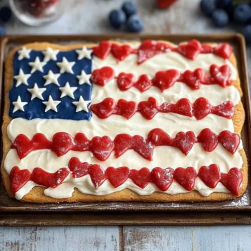 American flag cookies recipe