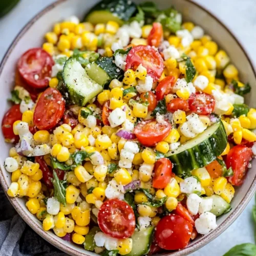 Summer corn salad recipe