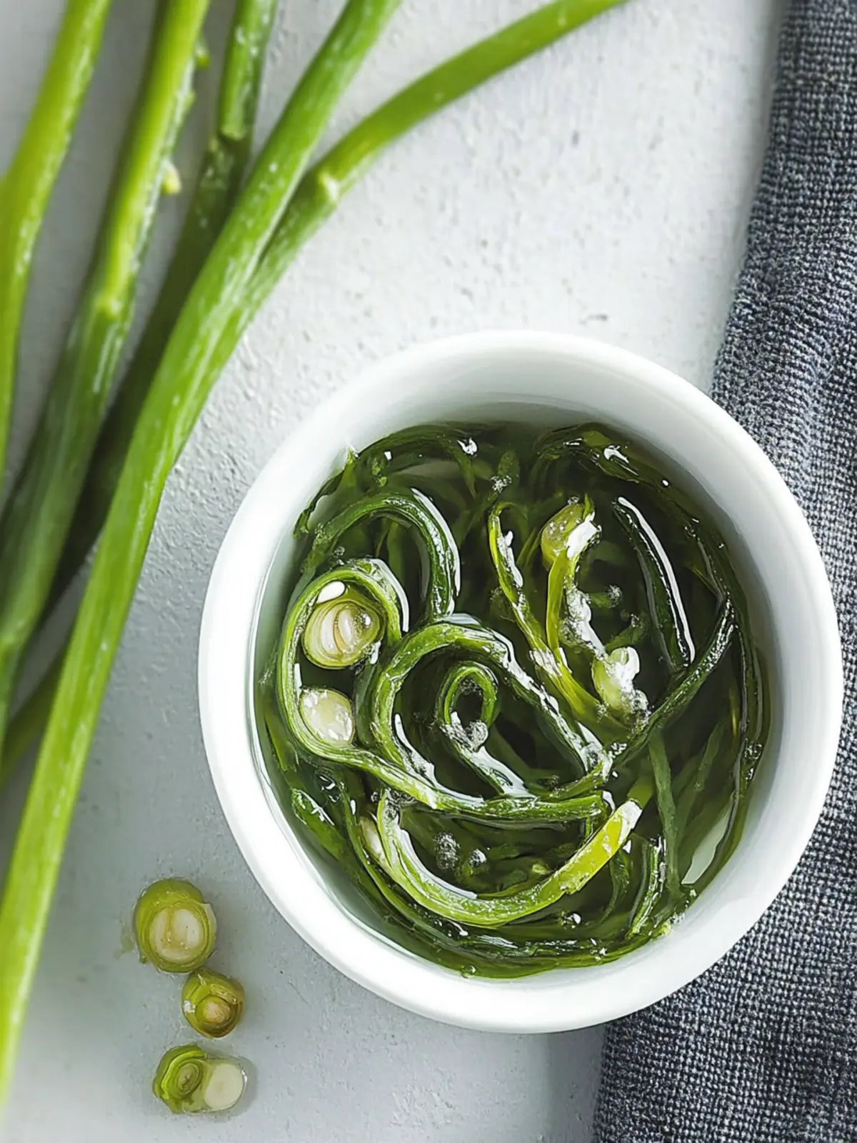 Garlic scapes recipe