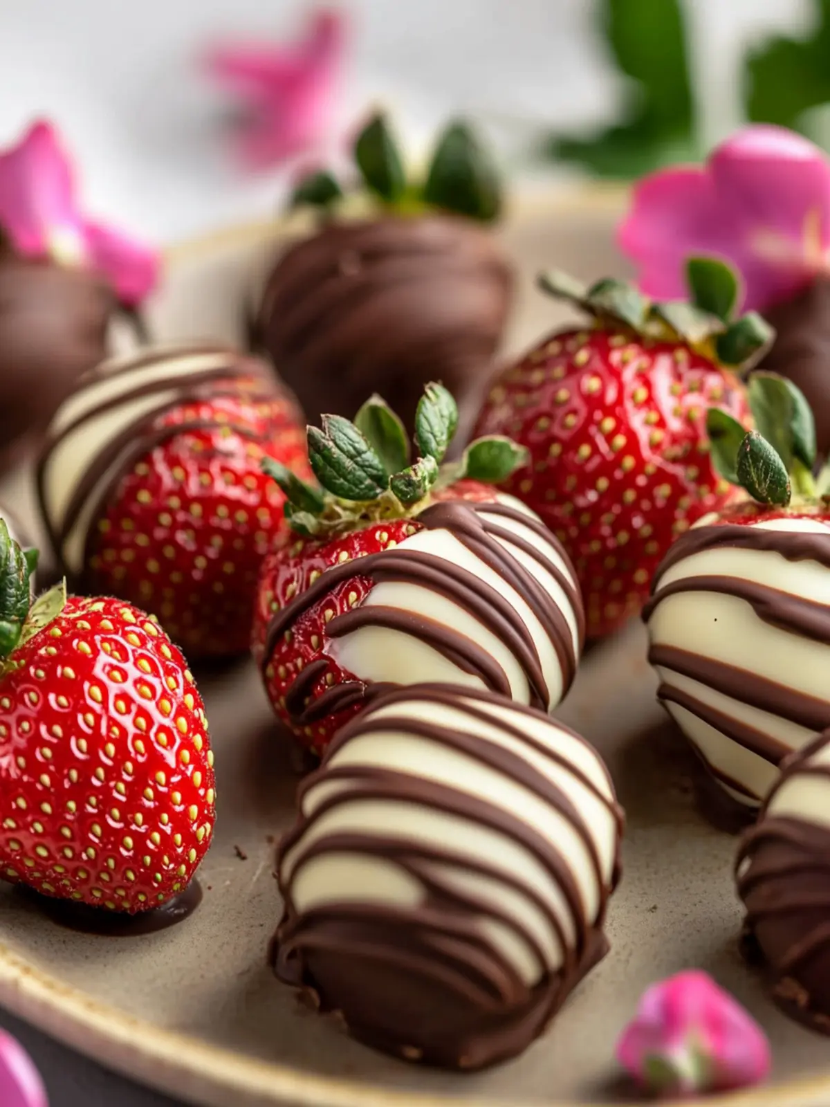 Mother's day chocolate strawberries recipe