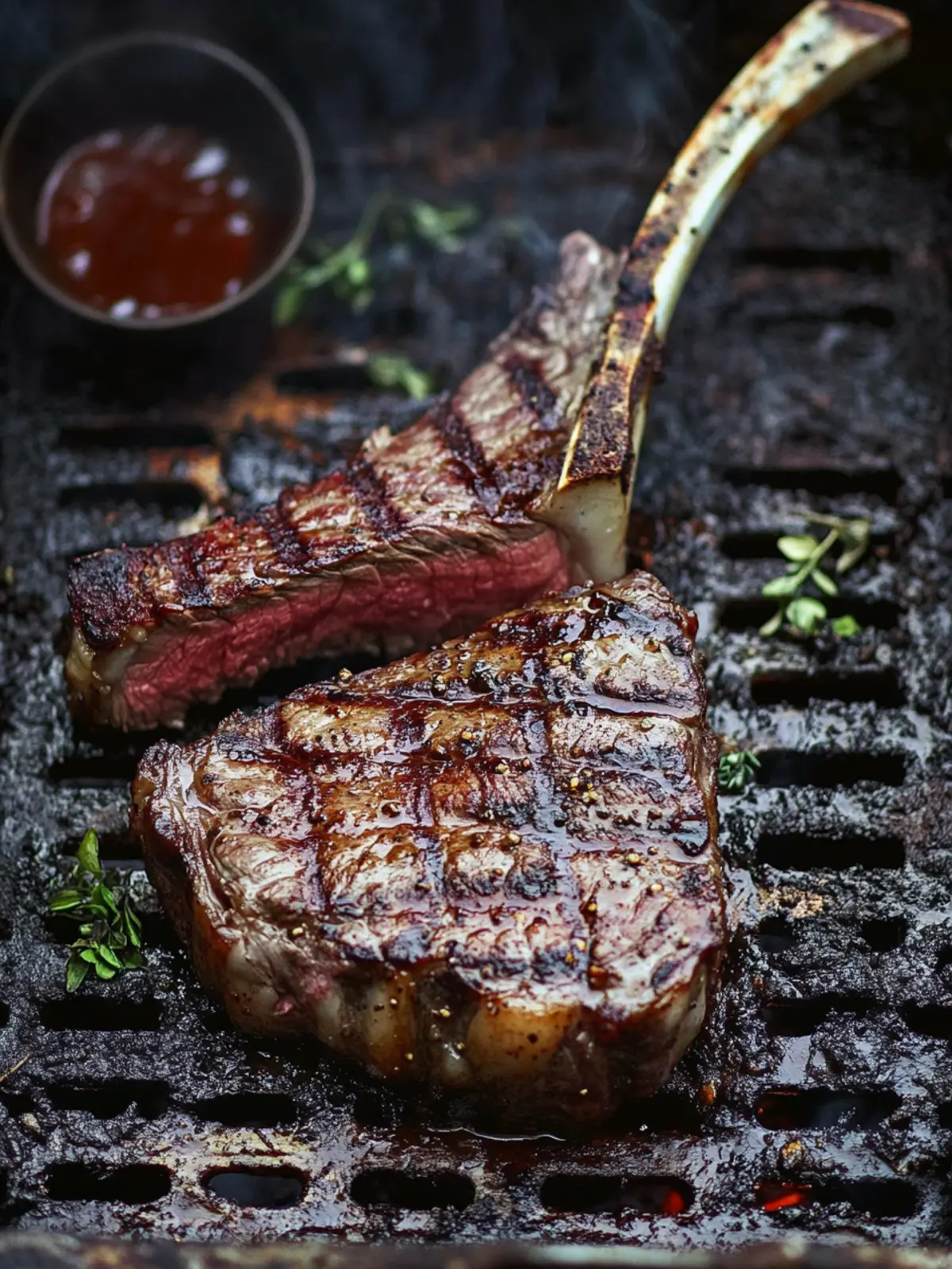 Tomahawk steak grill recipe
