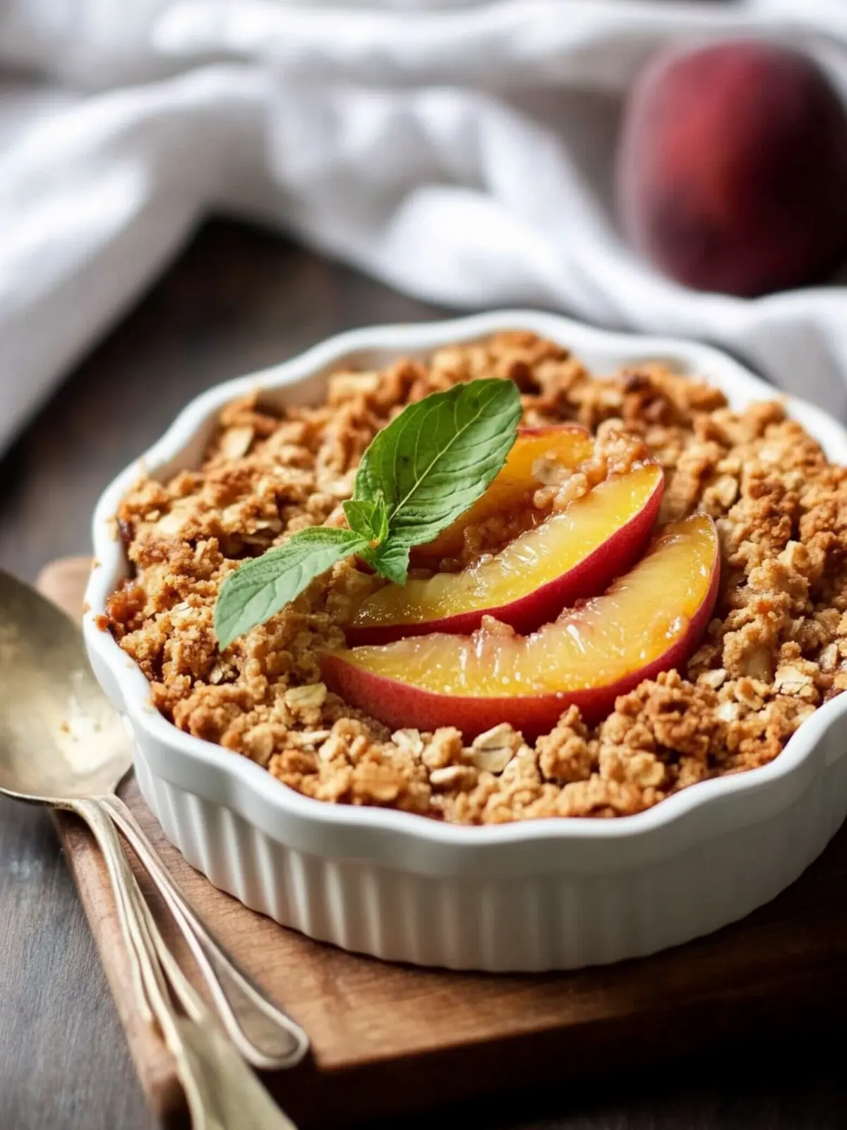 Nectarine crisp recipe