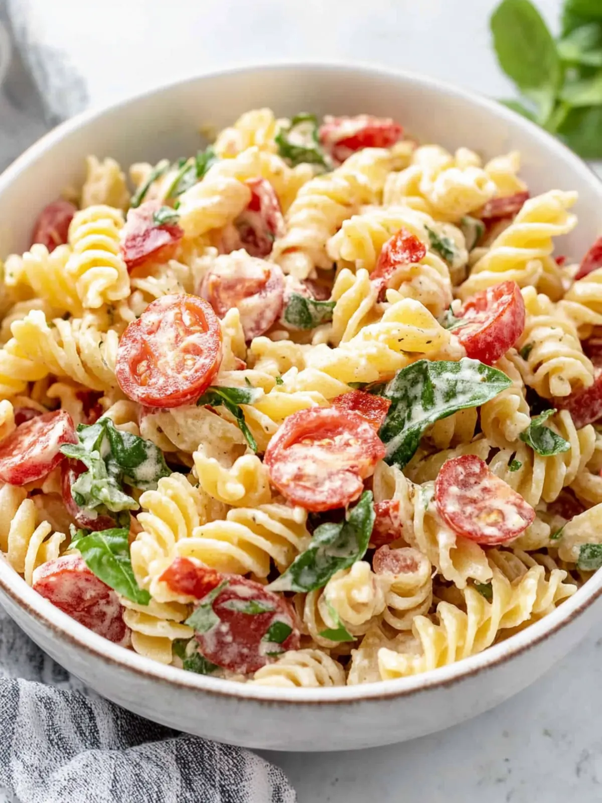 BLT pasta salad recipe