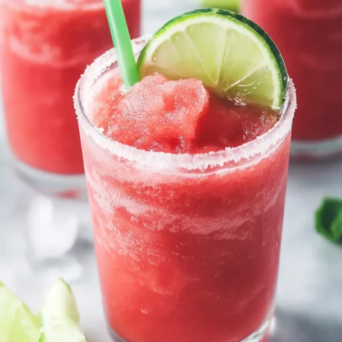 Watermelon slushie recipe