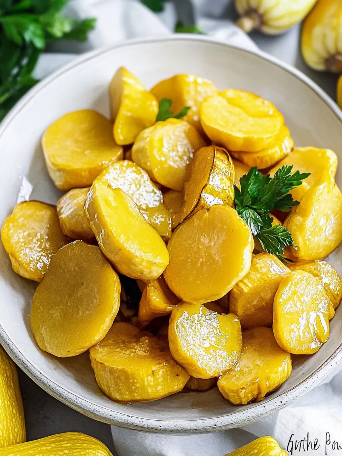 Patty pan squash recipe