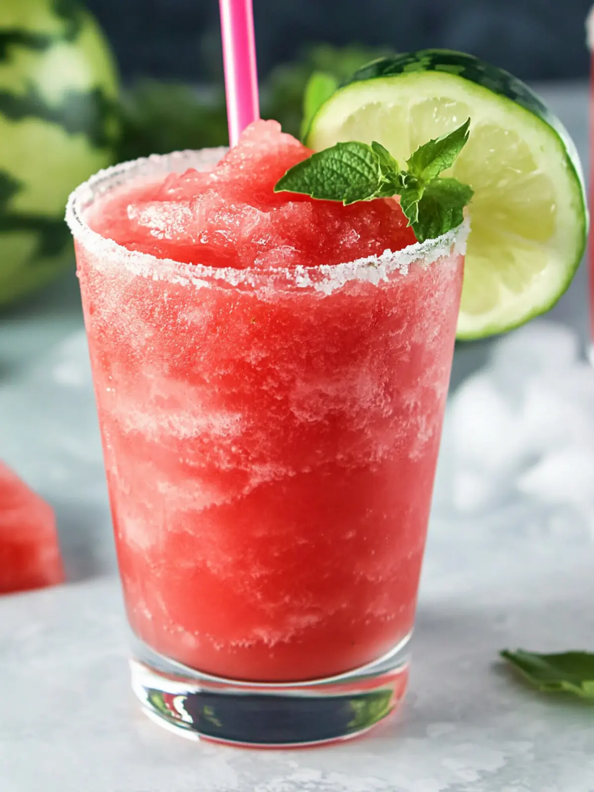 Watermelon slushie recipe