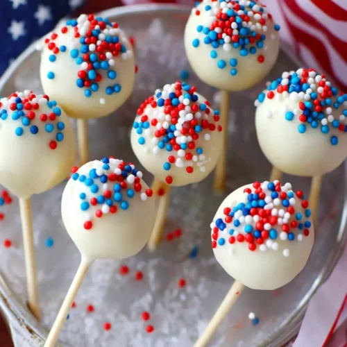 4th of july cake pops recipe