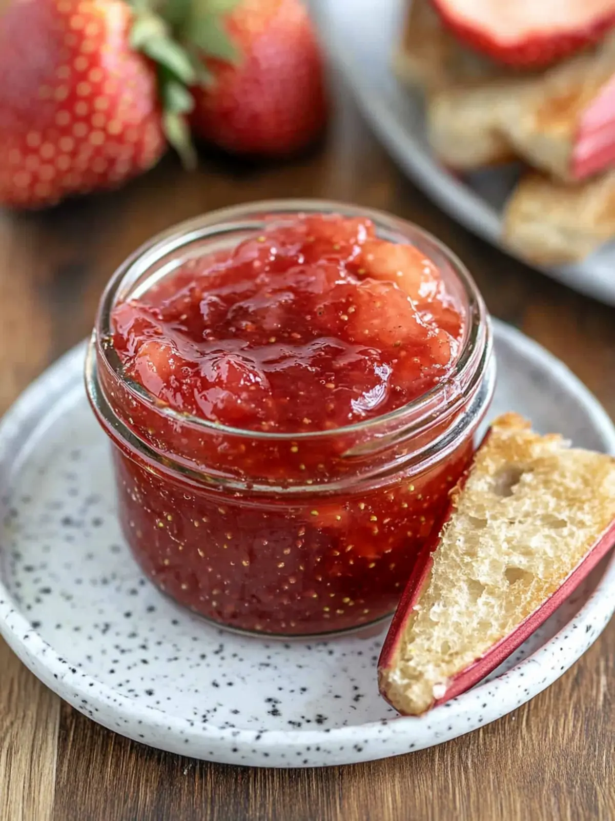 Strawberry rhubarb jam recipe