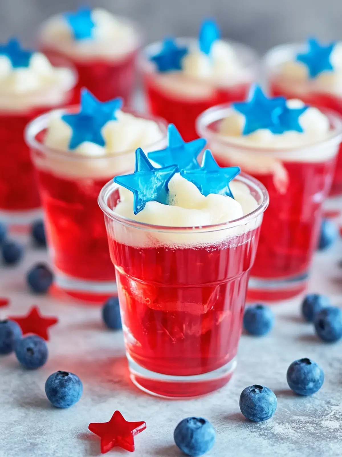 4th of july jello shots recipe