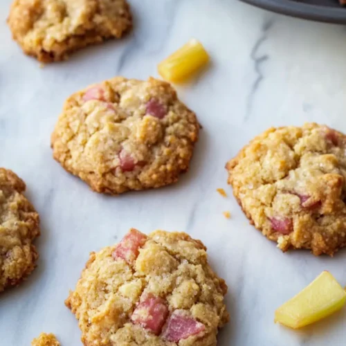 Rhubarb cookies recipe