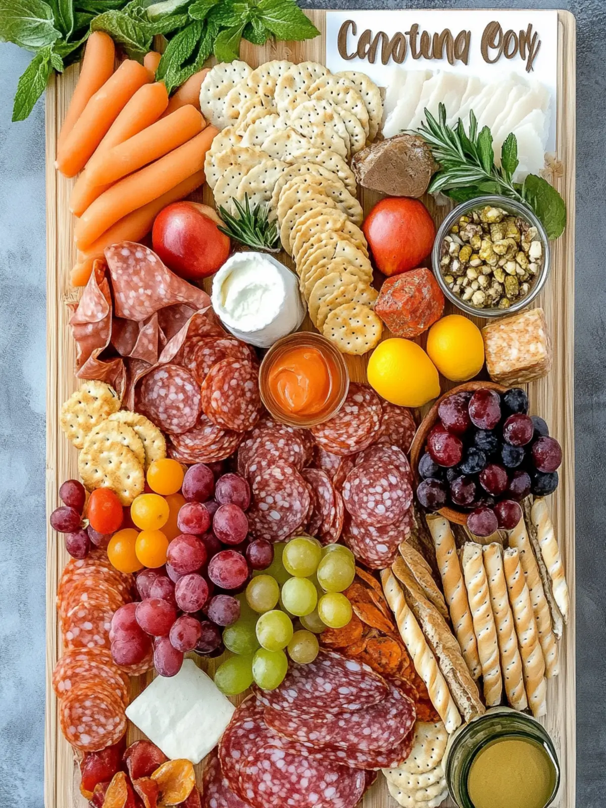 Graduation charcuterie board recipe