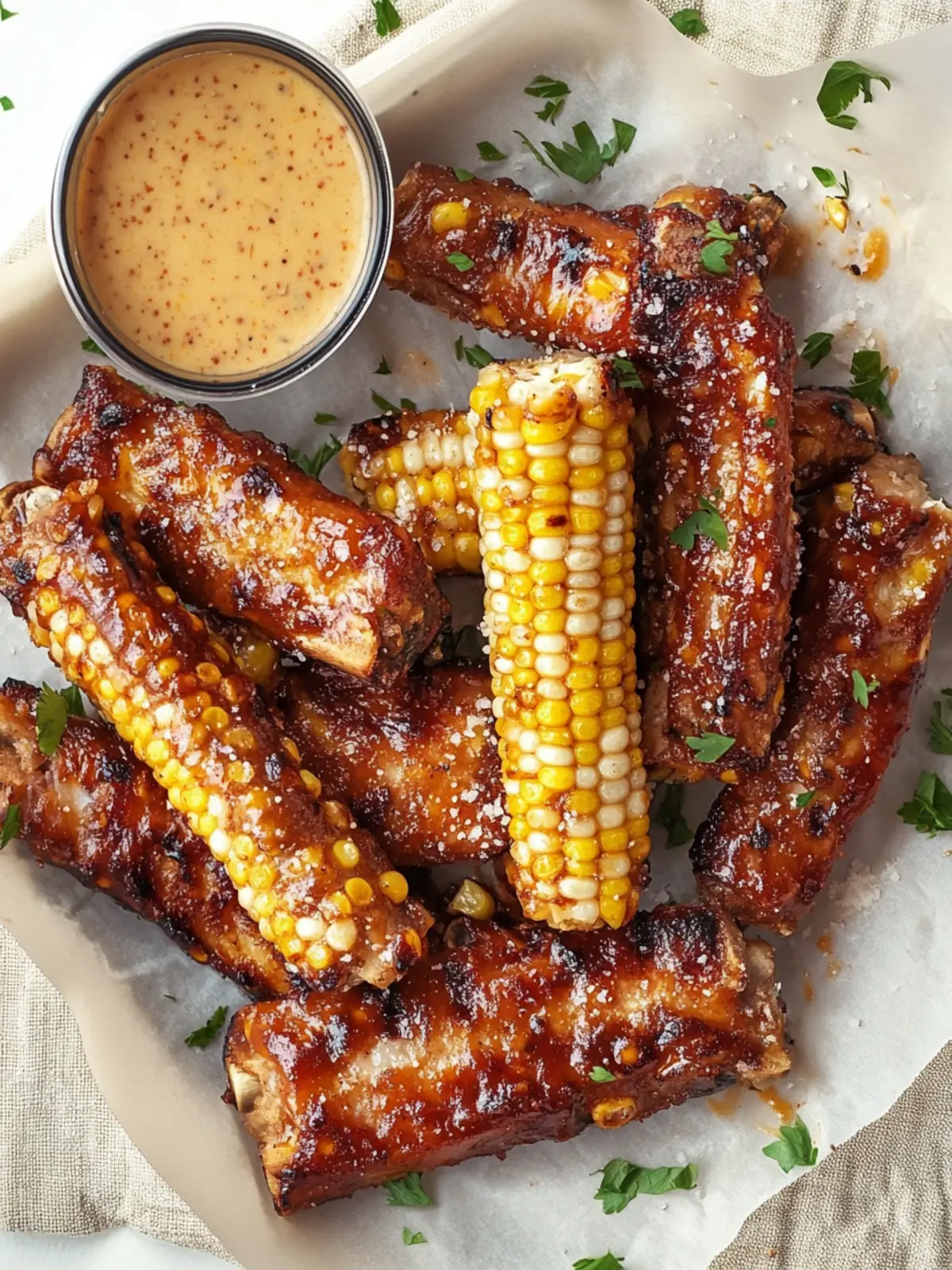 Corn ribs recipe