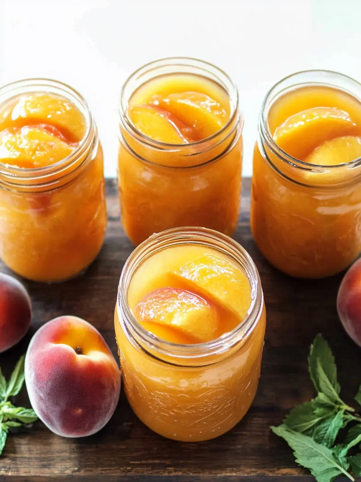 Canning peaches recipe
