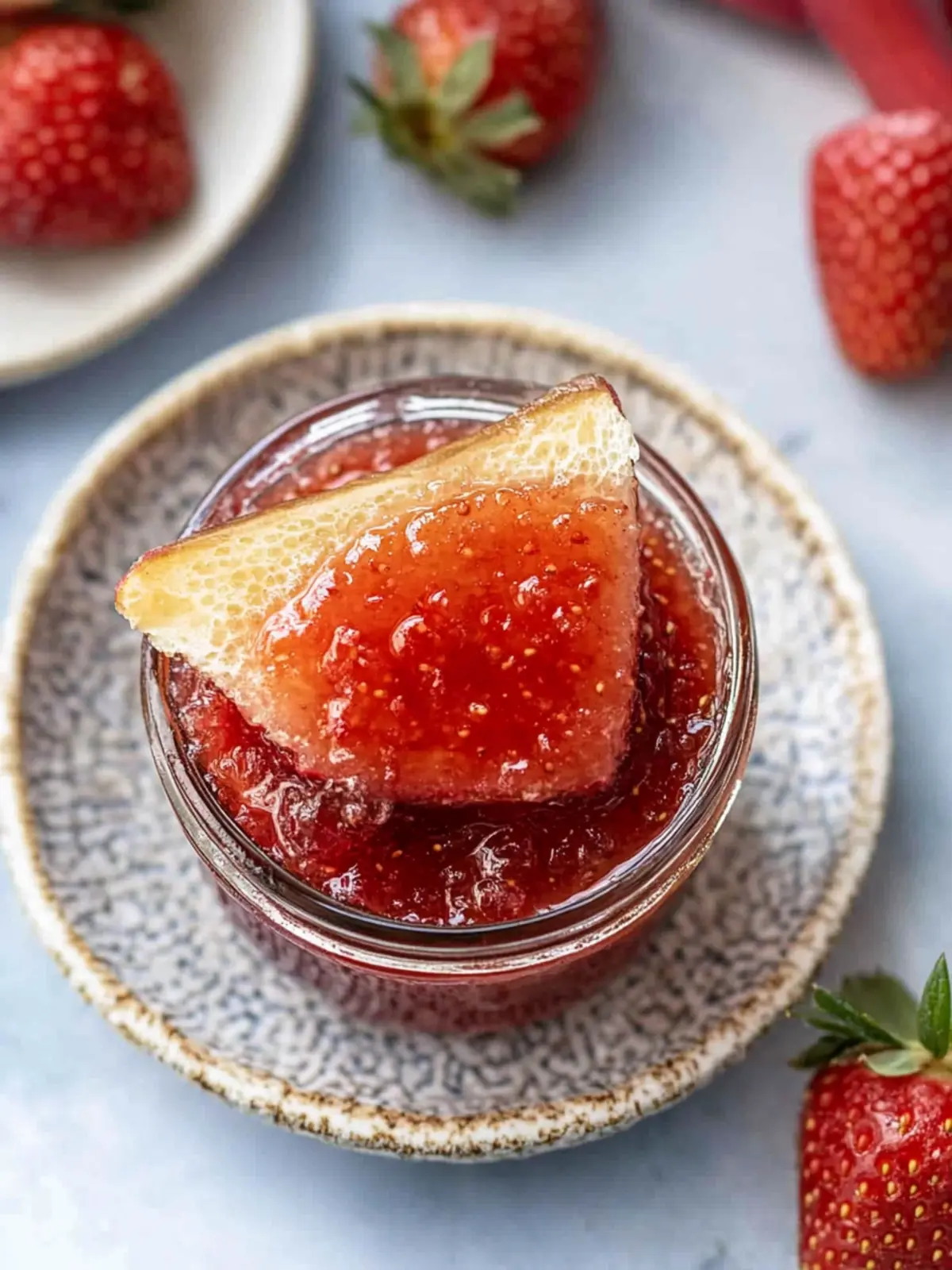 Strawberry rhubarb jam recipe