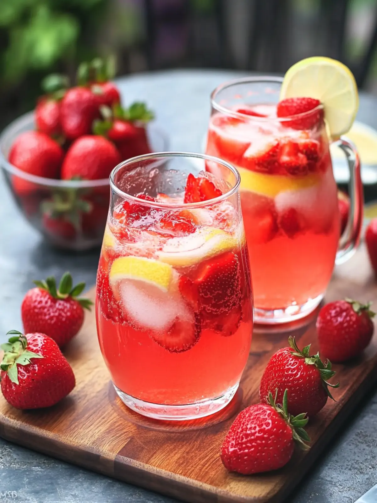 Strawberry lemonade recipe