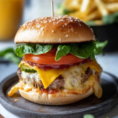 Pizza burger recipe