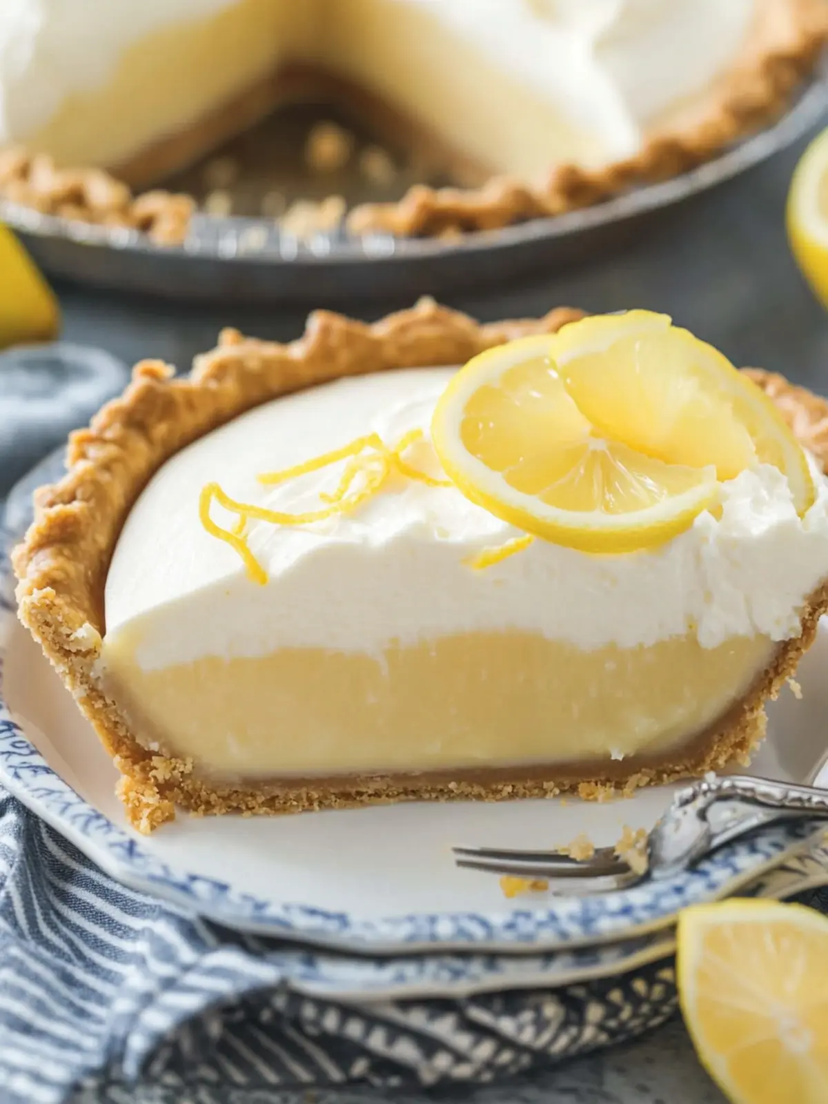 Lemon icebox pie recipe