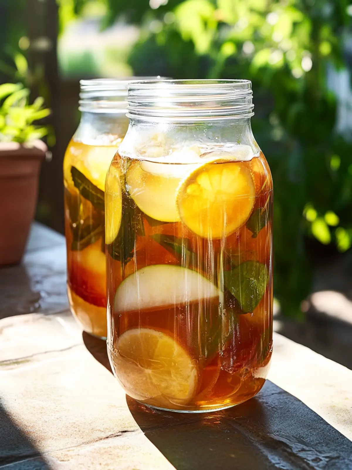 Sun Tea Recipe: Refreshing Strawberry Lemonade Delight