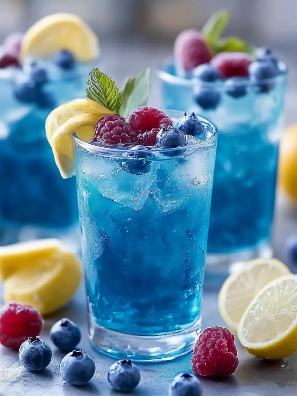 Blue raspberry lemonade recipe