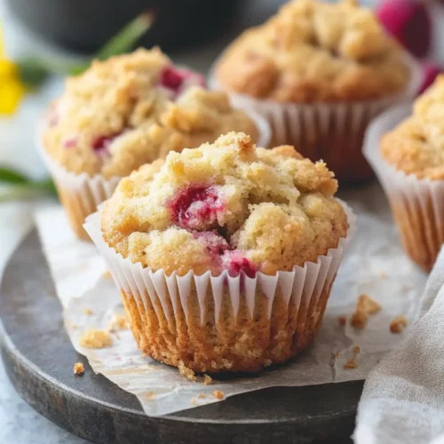 Rhubarb muffins recipe