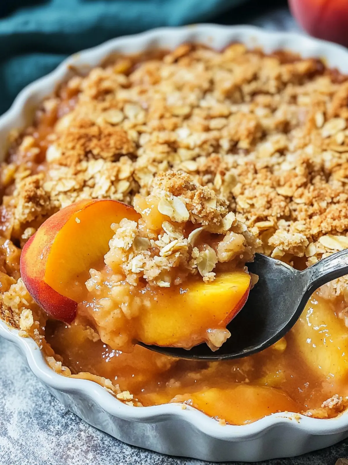 Fresh Peach Crisp Recipe That Will Wow Your Taste Buds