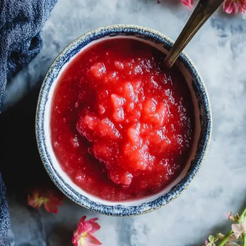 Rhubarb sauce recipe