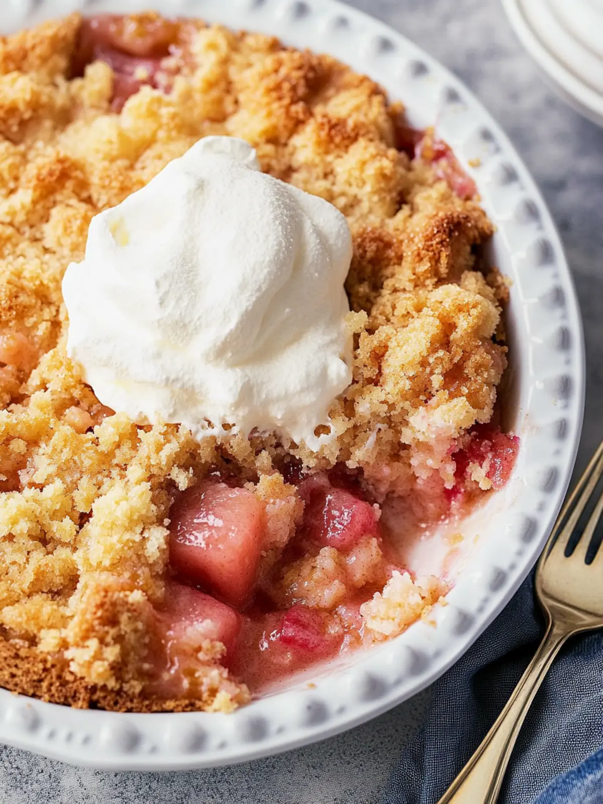 Delicious Rhubarb Dump Cake Recipe to Satisfy Your Cravings
