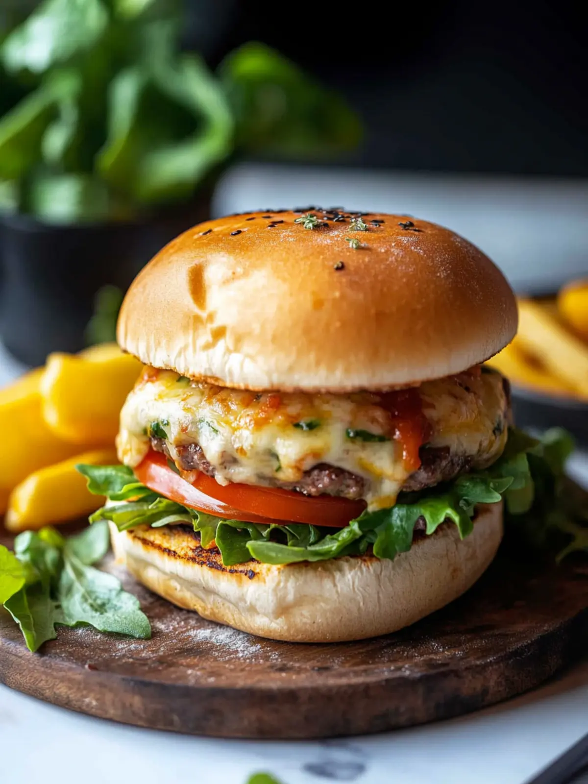 Pizza burger recipe
