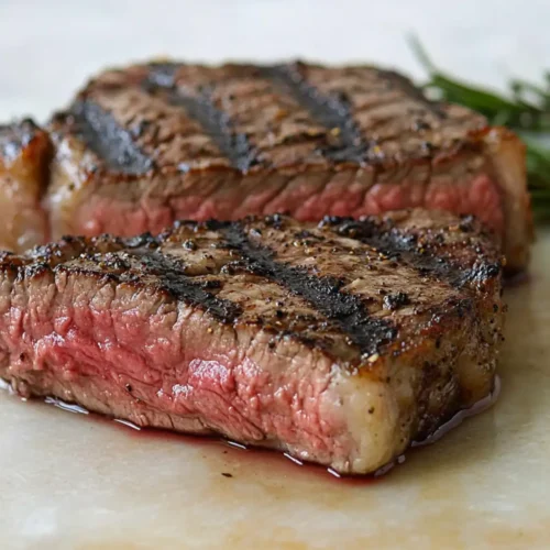 Grilled ribeye steak recipe