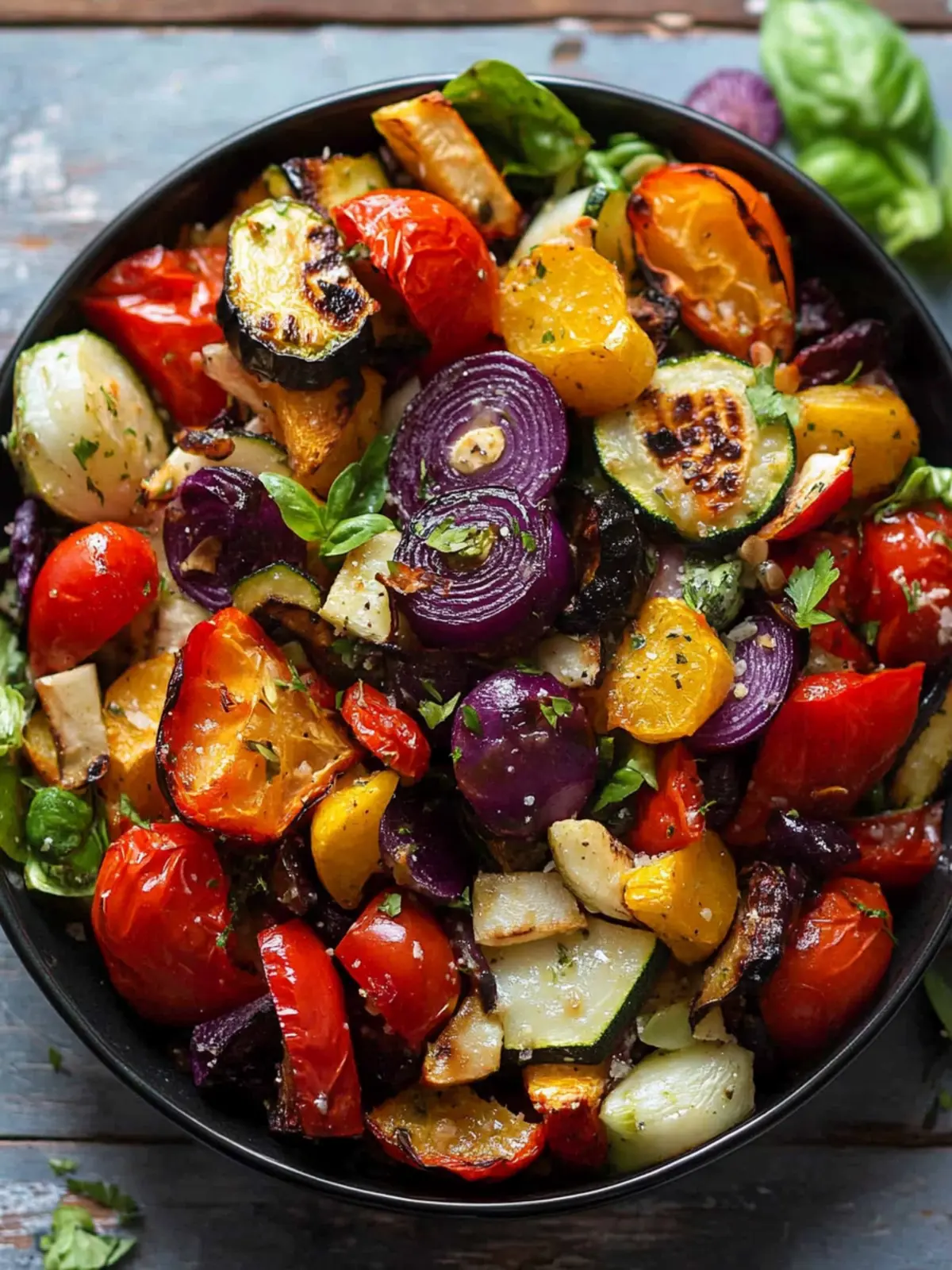 Roasted Vegetable Salad Recipe