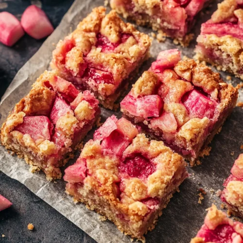 Rhubarb bars recipe