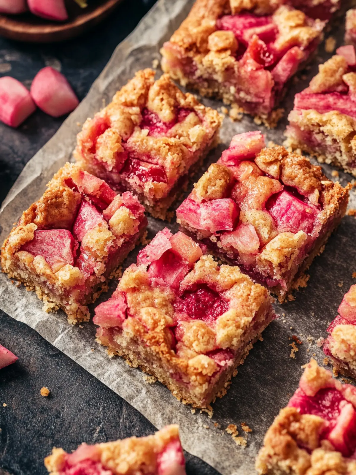 Delicious Rhubarb Bars Recipe for Your Sweet Tooth Cravings
