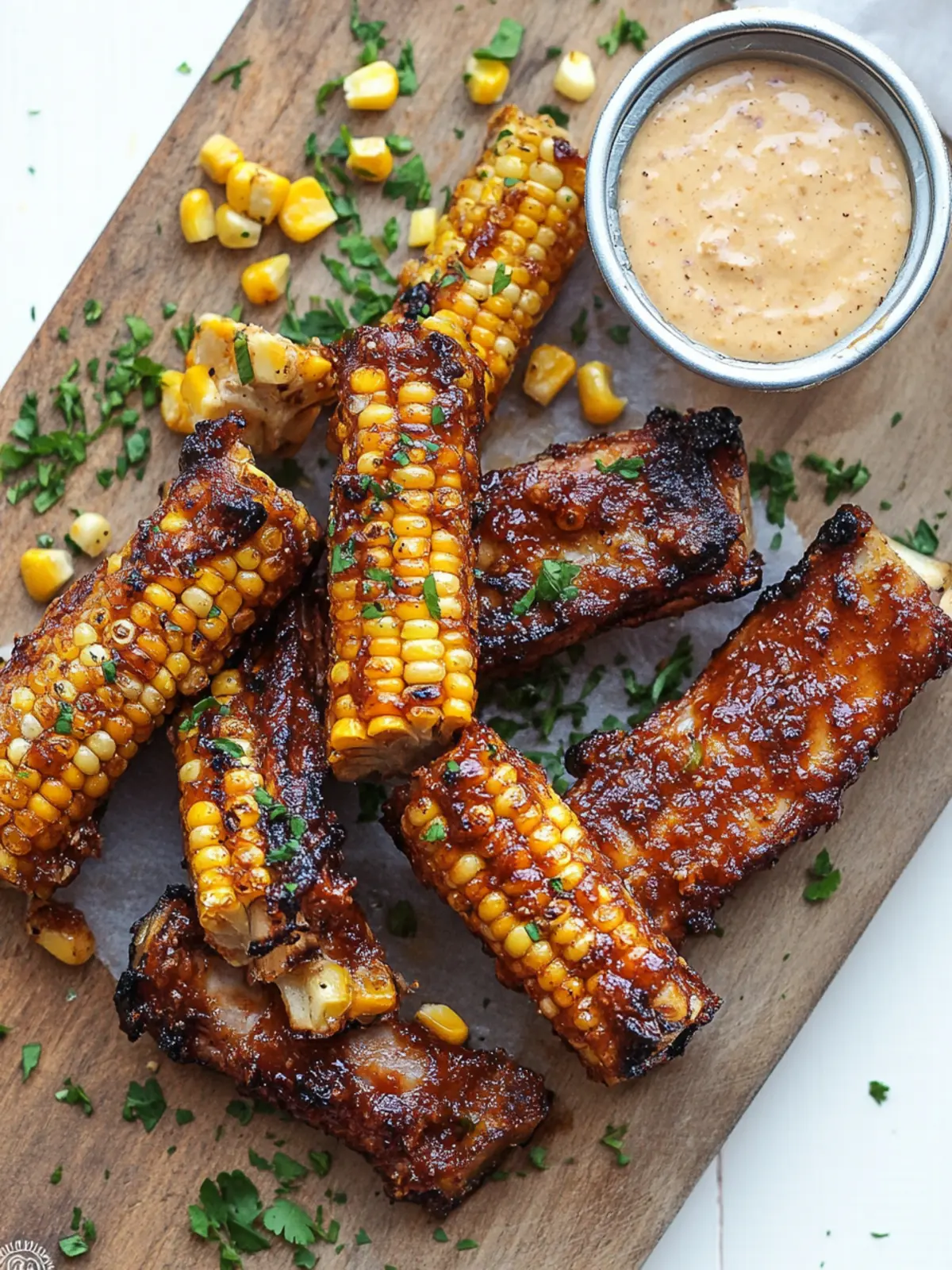 Corn ribs recipe