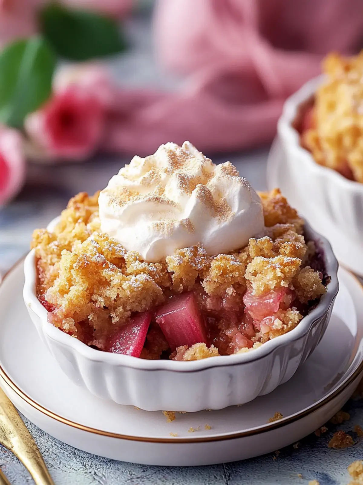 Rhubarb dump cake recipe