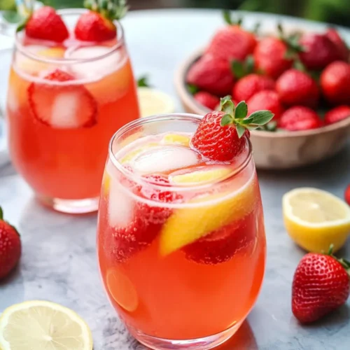 Strawberry lemonade recipe