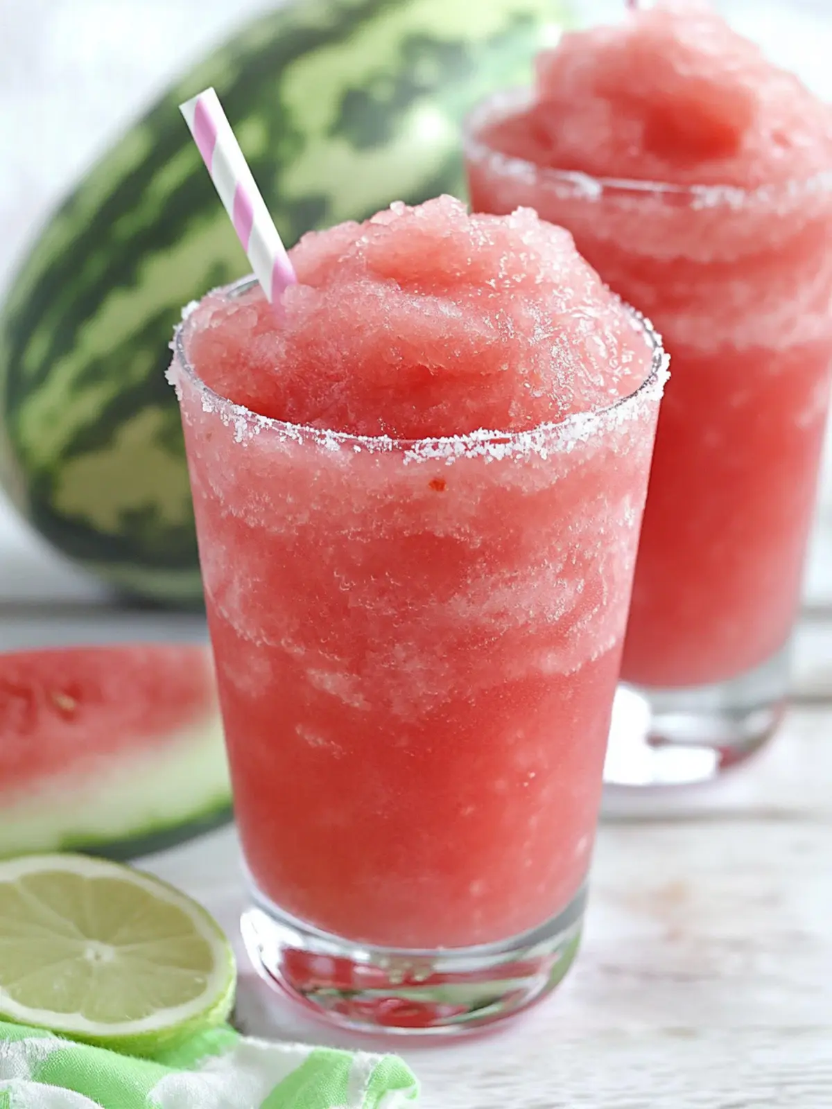 Watermelon slushie recipe