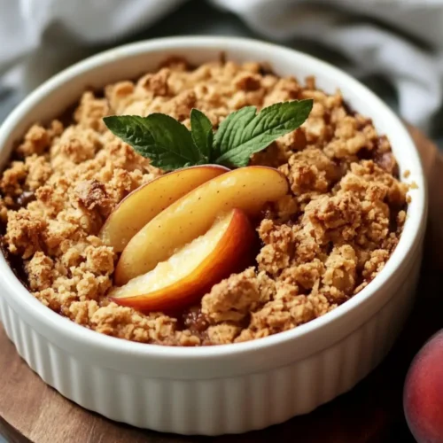 Nectarine crisp recipe